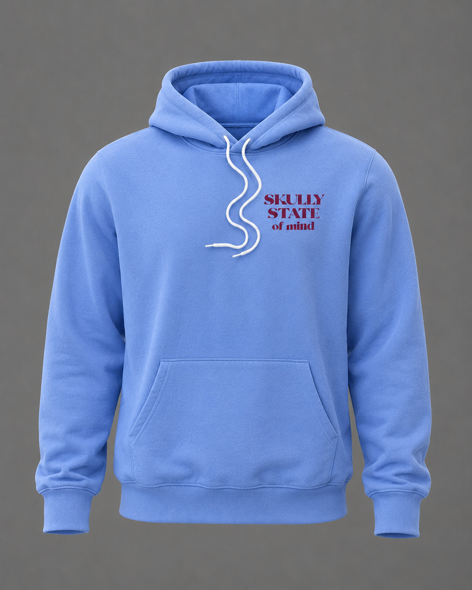 Blue Racket Hoodie Front